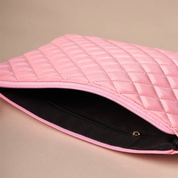 Quilted Rectangle Pouch Bag - Picture 2 of 3